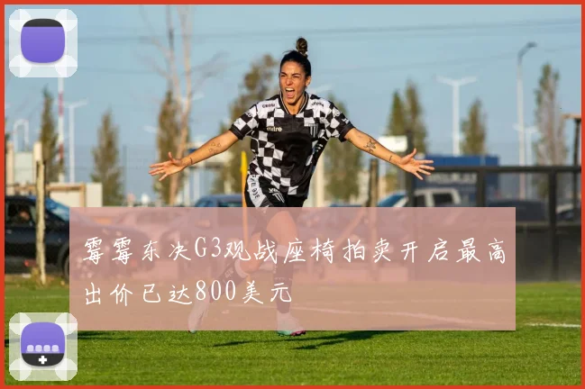 霉霉东决G3观战座椅拍卖开启最高出价已达800美元